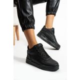 infinite8 Kadın, Erkek, Unisex Cilt Boğazlı Ortopedik Sneaker Spor Ayakkabı Bot