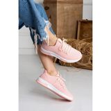 infinite8 Unisex Ortopedik, Triko Spor Ayakkabı Koşu Ve Yürüyüş Ayakkabısı Sneaker Pudra