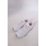 Infinite8 Veloura Günlük Unisex Sneaker Slip-On Nefes Alabilen Hafif Yürüyüş Bağcıklı Esnek Spor Ayakkabı - Beyaz