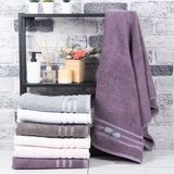 Infınıty Banyo Havlusu 70X140 - 70 x 140 cm - Mürdüm