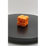 Infinity Cube Sonsuzluk Küpü - Stres Alıcı Parmak Oyuncağı, Dikkat Dağıtıcı Anti Stres Aksesuarı, Yetişkin ve Çocuk İçin Eğitici Odaklanma Küpü (Farklı Renk Seçenekleri) (turuncu)
