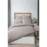 Infinity Sabre Poplin Çift Kişilik Nevresim Takımı - Beyaz - 200 x 220 cm