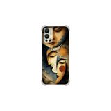 infinix Hot 12 ile uyumlu Köşe Korumalı Kılıf Metamorfoz Berrak Rüya Tasarımlı Uv Baskılı