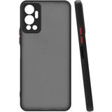 Infinix Hot 12 Kılıf Mnc Hux Kapak-Siyah