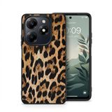 İnfinix Hot 40İ Uyumlu Kılıf Leopar Desenli Kapak Hlt-Leopar