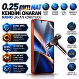 İnfinix Note 7 Uyumlu 0.25Mm Mat Kendini Onaran Nano Kırılmaz Ekran Koruyucu Darbe Emici Ultra Plus