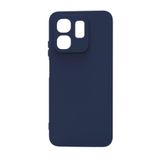 infinix Smart 9 İle Uyumlu Kılıf Kamera Korumalı Silikon Rubber Arka Kapak Lacivert
