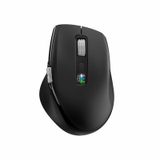 INFINMIND Akıllı Uçan Kaydırmalı Kablosuz Bluetooth Fare, Yan Başparmak Kaydırmalı Ergonomik Fare, Bilgisayar, Dizüstü Bilgisayar, iPad, Tablet, MacBook için Sessiz Çok Cihazlı Fare (Siyah)