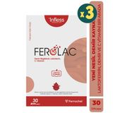 Infless Ferolac Demir Laktoferrin C Vitamini 3x30 Kapsül