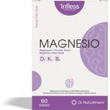 Infless Magnesio, Magnezyum Kompleks B6 ve D3K2 Vitamin (L-Threonat, Taurat, Glisinat, Sitrat,malat)