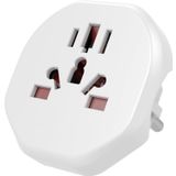 Infomax Evrensel Seyahat Priz Adaptörü 2300W Universal Fiş Dönüştürücü EU Avrupa Priz Adaptörü ABD İngiltere Avustralya Çin Japonya Uyumlu 10A Beyaz