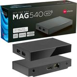Infomir Mag 540W3 4K Iptv Set Top Box | UHD 60FPS | Wi-Fi Dual Band | Linux | HDMI 2.1 - Siyah