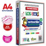 İnformal Yayınları 2024 LGS 8.Sınıf Matematiğin Manifestosu Yeni Müfredat Konuları Çözümlü Deneme Sınavı