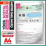 Informal Yayınları 2025/2 Yökdil Fransızca Sosyal Bilimler Ösym Çıkmış Soru Tıpkı Basım Deneme Kitapçığı Türkiye Geneli