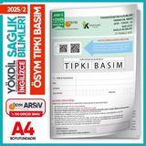 Informal Yayınları 2025/2 Yökdil Ingilizce Sağlık Bilimleri Ösym Çıkmış Soru Tıpkı Basım Deneme Kitapçığı Türkiye Genel