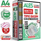 İnformal Yayınları 2026 ALES ÖSYM Tıpkı Basım Çıkmış Soru 18li Deneme Paketi PDF/Video Çözümlü Türkiye Geneli