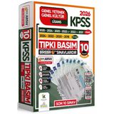 İnformal Yayınları 2026 Kpss Genel Yetenek Genel Kültür Çıkmış Soru Tıpkı Basım 10Lu Deneme Paketi