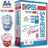 İnformal Yayınları 2026 Kpss Gy-Gk Şaheser Türkiye Geneli Kurumsal 10LU Dijital Çözümlü Paket Deneme