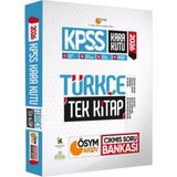 İnformal Yayınları 2026 Kpss Kara Kutu Türkçe Tek Kitap Ösym Arşiv Çıkmış Soru Bankası