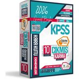 İnformal Yayınları 2026 KPSS Lisans Genel Kültür Genel Yetenek ÖSYM Çıkmış Karma Karakutu 10lu Deneme Dijital Çözümlü