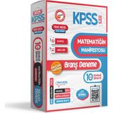 İnformal Yayınları 2026 KPSS Matematik 3 Adım Manifesto Branş Deneme Paketi 10lu Dijital Çözümlü (Sayısal Mantık Dahil)