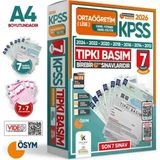 İnformal Yayınları 2026 Kpss Ortaöğretim-Lise Ösym Çıkmış Soru Tıpkı Basım 7li Deneme Paketi Tg Dijital Çözümlü