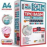 İnformal Yayınları 2026 Meb-Ags Eğitim Bilimleri Ösym Çıkmış Soru Tıpkı Basım Kitapçıkları 13LÜ Deneme Paketi