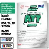 İnformal Yayınları 2026 Yks-Ayt Eşit Ağırlık Tm Mebi Online Türkiye Geneli 11. Deneme Büyük Boy Renkli Baskı Ücreti