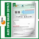İnformal Yayınları ALES 2019/2 Eylül ÖSYM Tıpkı Basım Çıkmış Soru Deneme Kitapçığı Video/PDF Çözümlü Türkiye Geneli