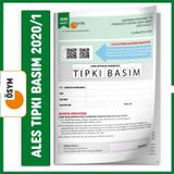 İnformal Yayınları ALES 2020/1 ÖSYM Tıpkı Basım Türkiye Geneli Dijital Çözümlü Çıkmış Soru Deneme Kitapçığı