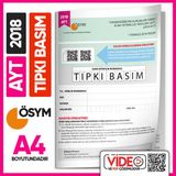 İnformal Yayınları Ayt 2018 ÖSYM Tıpkı Basım Türkiye Geneli Dijital Çözümlü Soru Kitapçığı