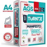 İnformal Yayınları İNFORMAL YAYINLARI 2026 MEB-AGS Türkçe 3 Adım Manifesto Branş Deneme Paketi 30lu Dijital Çözümlü (Sözel Mantık Dahil)