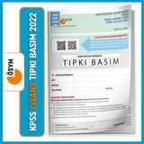 İnformal Yayınları KPSS 2022 Lisans Ösym Çıkmış Soru Tıpkı Basım Türkiye Geneli Dijital Çözümlü Kitapçığı