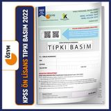 İnformal Yayınları KPSS 2022 Ön Lisans ÖSYM Çıkmış Soru Tıpkı Basım Kitapçığı Türkiye Geneli Üniversite Hazırlık Sınav Bilgisi