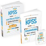 İnformal Yayınları KPSS Matematik Tek Kitap ve Geometrinin Kara Kutusu Konu Ö.d.Çözümlü Çıkmış Sor Bankası Seti