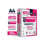 İnformal Yayınları KPSSMATMANİFESTODNM4044 2026 Kpss Matematik 3 Adım Manifesto Branş Deneme Paketi 10Lu Dijital Çözümlü (Sayısal Mantık Dahil)