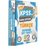 İnformal Yayınları KPSS’nin Kara Kutusu Türkçe Ekonomik Set Paket Konu Özetli Dijital Çözümlü Çıkmış Sor Bankası