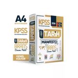 İnformal Yayınları KPSSönlisTARİHman4044 2026 Kpss Önlisans-Ortaöğretim 3 Adım Tarih Manifesto 20Li Dijital Çözümlü Branş Deneme Paketi