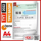 İnformal Yayınları TYT 2022 ÖSYM Tıpkı Basım Çıkmış Soru Türkiye Geneli Dijital Çözümlü Deneme Kitapçığı