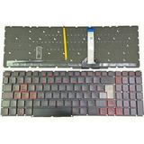 İnfostar Acer Aspire Nitro 5 AN517-42 AN517-43 AN517-45 AN517-51 ile Uyumlu Notebook Klavye - Tuş Takımı / Siyah - Tr - Backlit - Kırmızı Tuş - 01-Siyah