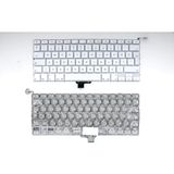 İnfostar Apple MacBook A1342 ile Uyumlu Notebook Klavye - Beyaz - Tr - Büyük Enter - 01-Siyah