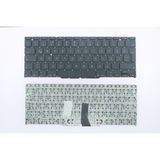 İnfostar Apple MacBook Air A1370 ile Uyumlu Notebook Klavye - Siyah - Tr - Büyük Enter - 01-Siyah