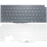 İnfostar Apple MacBook Air A2337 (2020) ile Uyumlu Notebook Klavye - Siyah - Tr - Büyük Enter - 01-Siyah