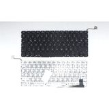 İnfostar Apple MacBook Pro A1286 (2009-2012) ile Uyumlu Notebook Klavye - Siyah - Tr - Büyük Enter - 01-Siyah