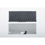 İnfostar Apple MacBook Pro A1502 (2013-2014) ile Uyumlu Notebook Klavye - Siyah - Tr - Büyük Enter - 01-Siyah