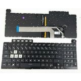 İnfostar Asus Tuf Gaming FA506Q FA506U FA706 FX706 ile Uyumlu Notebook Klavye - Siyah - Tr - Backlit - Rgb - 01-Siyah