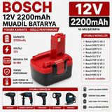 İnfostar Bosch 12V 2200 Mah PSR 12ve - PSR 1200 ile Uyumlu Muadil Matkap Bataryası