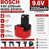 İnfostar Bosch Gsr 9.6-1, Gsr 9.6-2, Gsr 9.6V ile Uyumlu Muadil Matkap Bataryası - Siyah