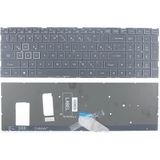 İnfostar Casper Excalibur G750 ile Uyumlu Notebook Klavye - Siyah - Tr - Işıklı - 01-Siyah