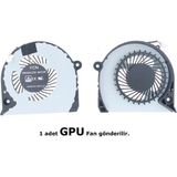 İnfostar Dell Inspiron 7577 ile Uyumlu Notebook Fan - Ver.1 (Sağ) - Siyah